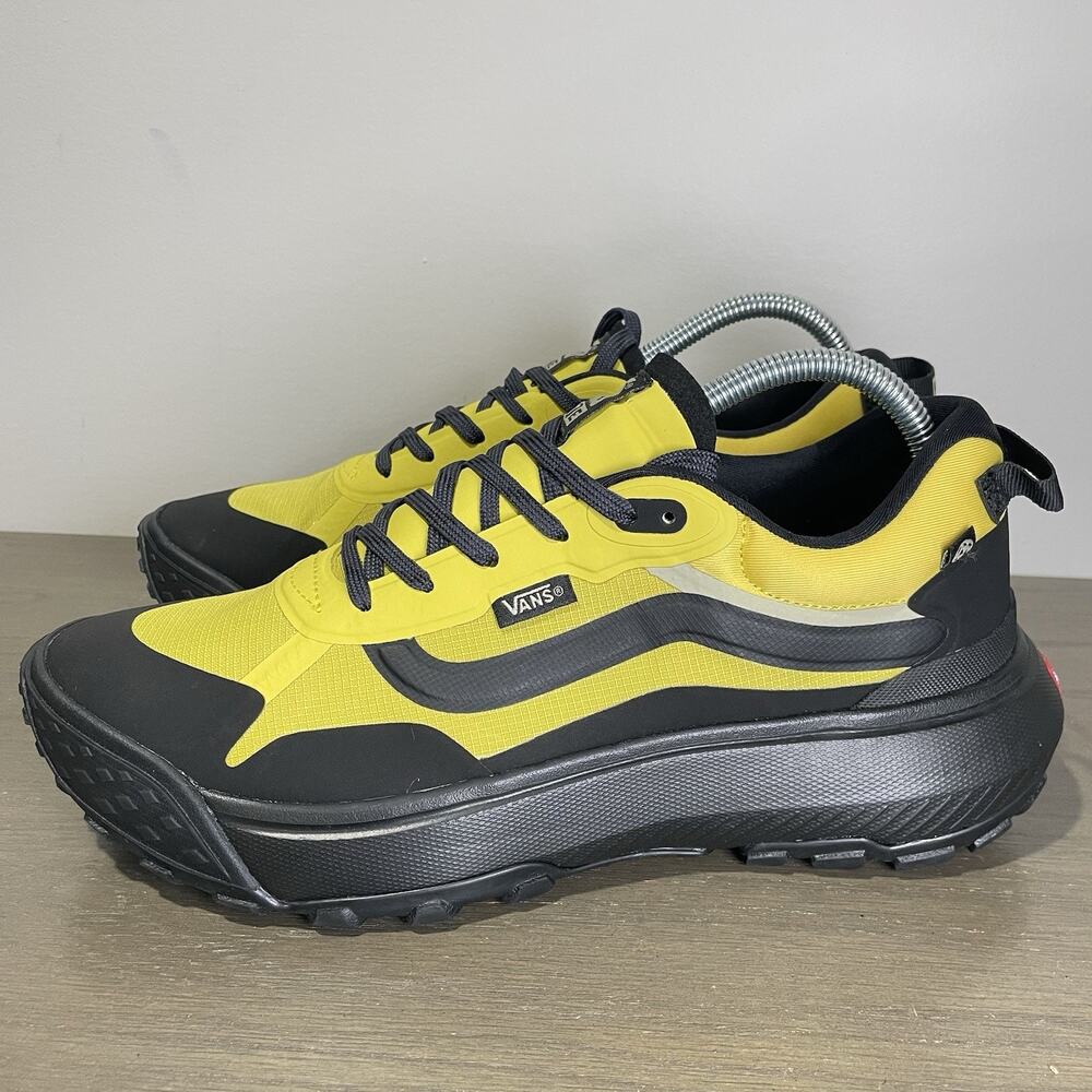 Vans Mens Size 9 Shoes NEW MTE Crosspath Low Yellow Black All Terrain Hiking